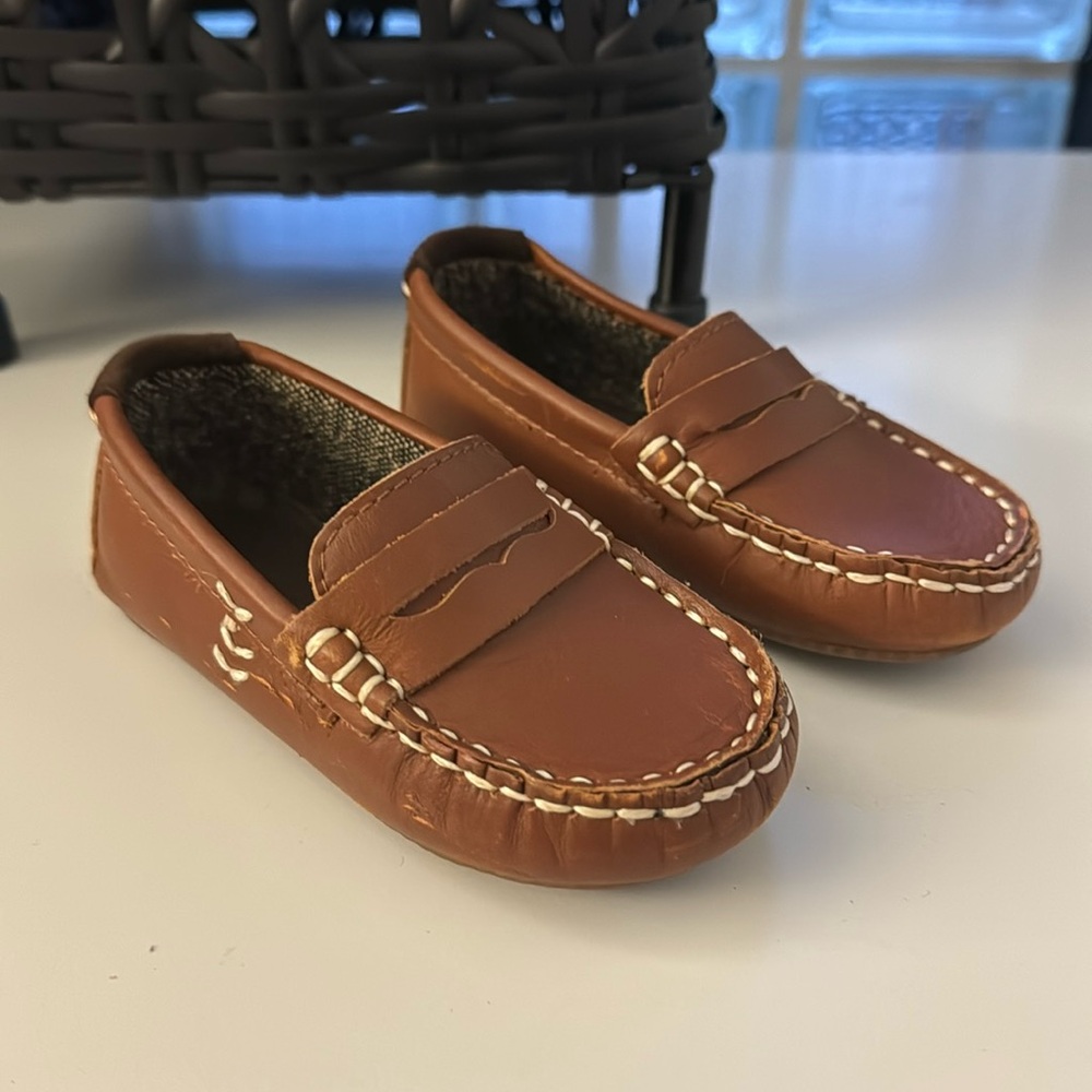 ZARA BABY - Boy Brown Loafer Shoes - size 6